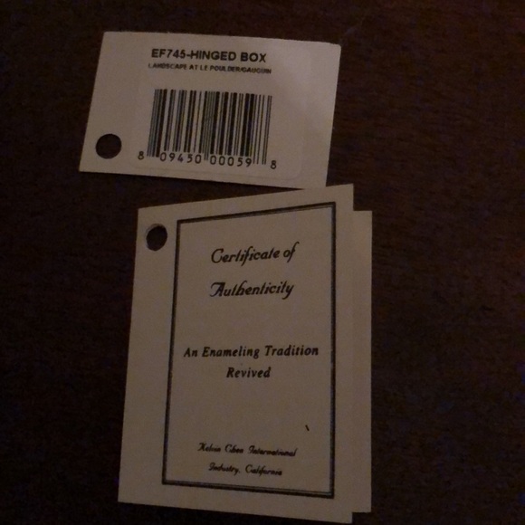 Kelvin Chen small jewelry box - Picture 6 of 7